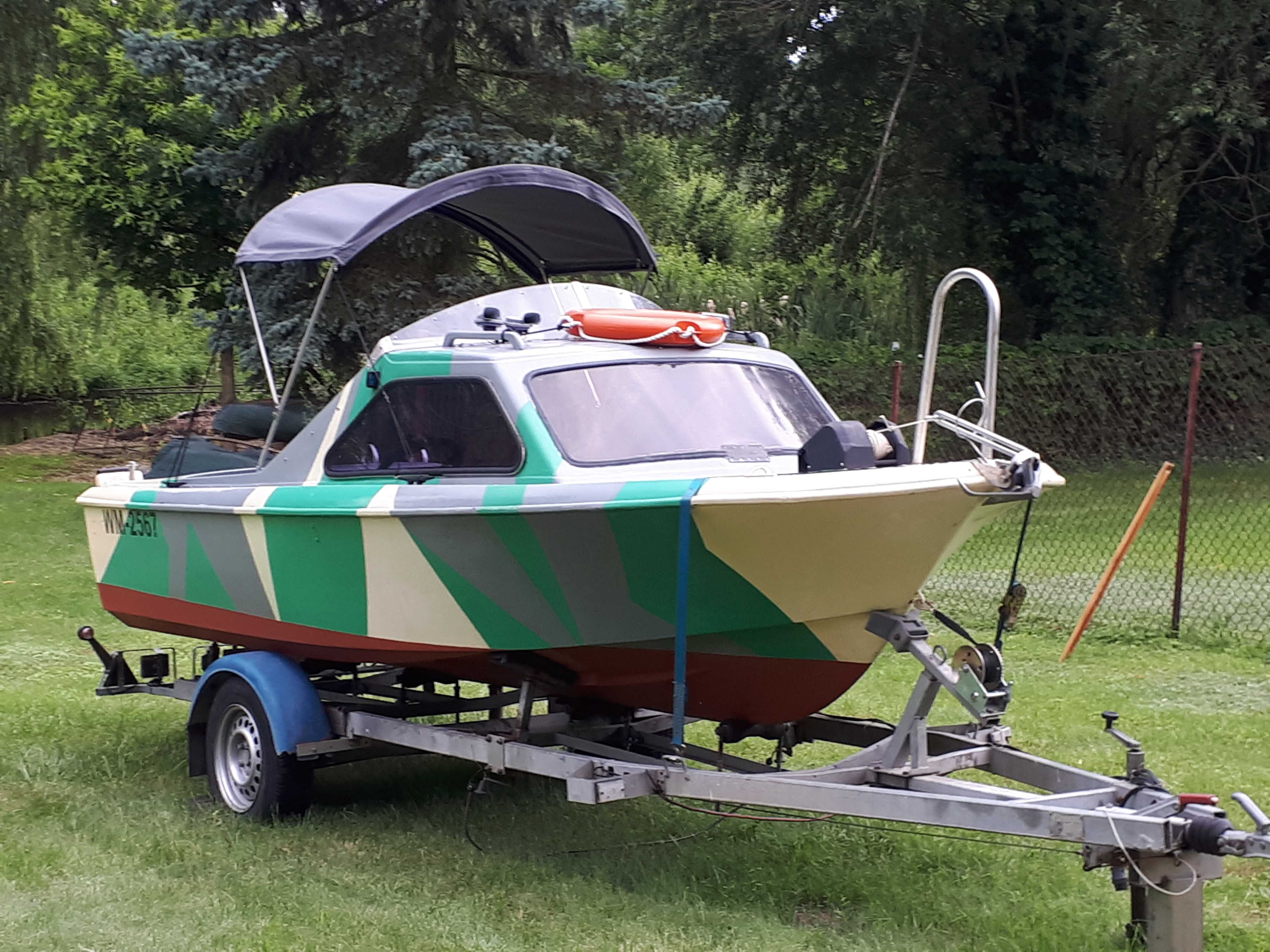 Łódż motorowa Rybitwa