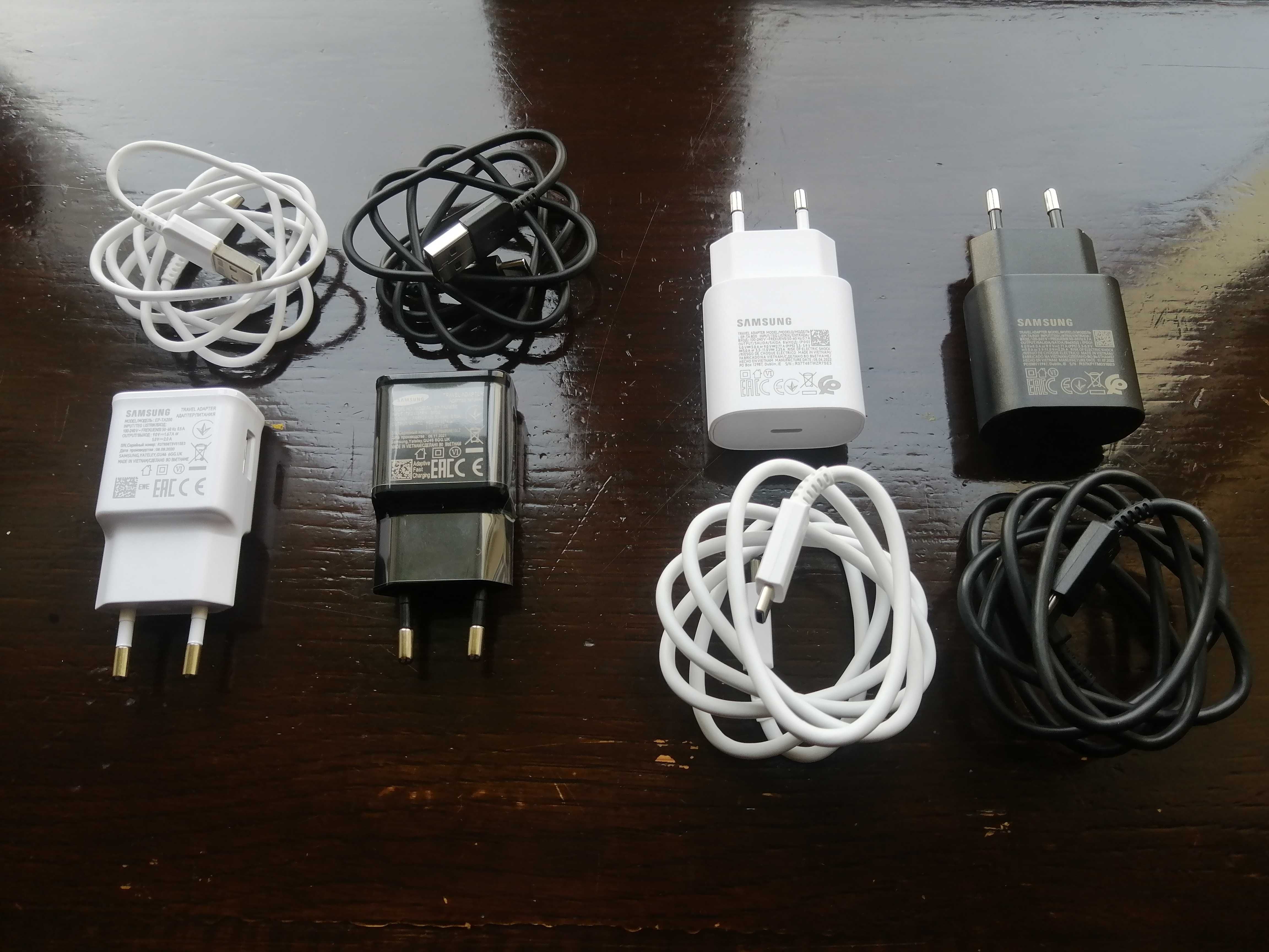 швидка зарядка Samsung 1:1 Type-C кабель USB кабель+ зарядний пристрій