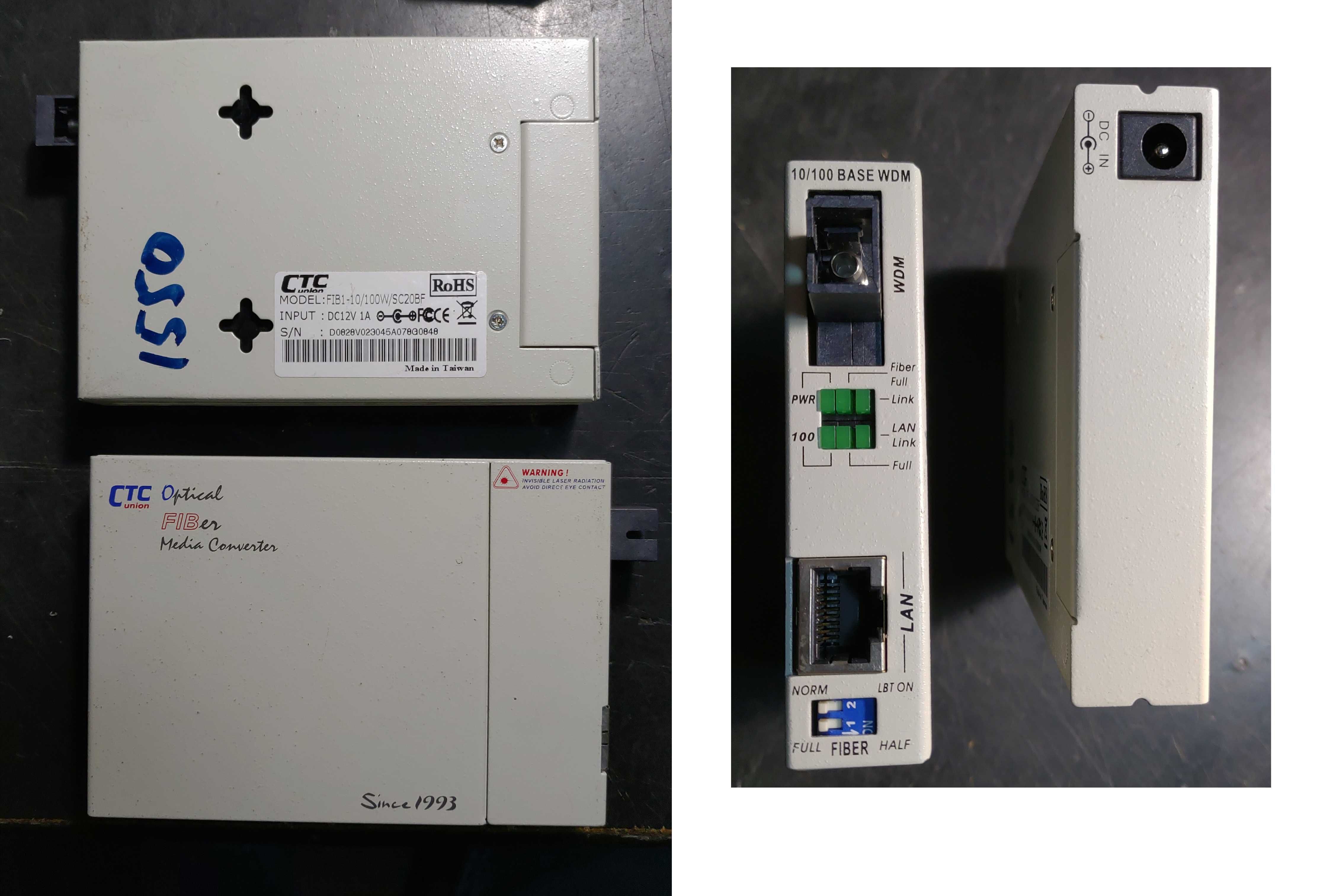 Медіаконвертери  вживані / SFP-2SM-10LC SFP-2SM-20LC модулі