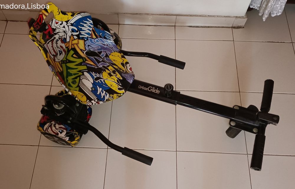 Hoverboard+kart como novo