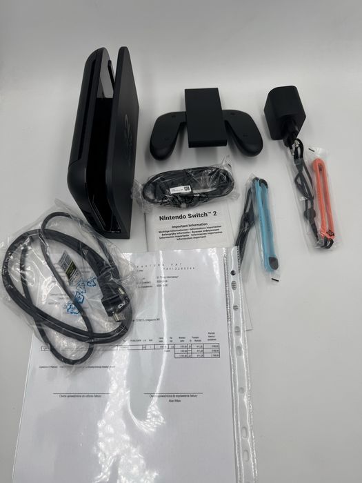 Konsola Nintnedo Switch 2 + Etui + 22 Msce Gwarancji