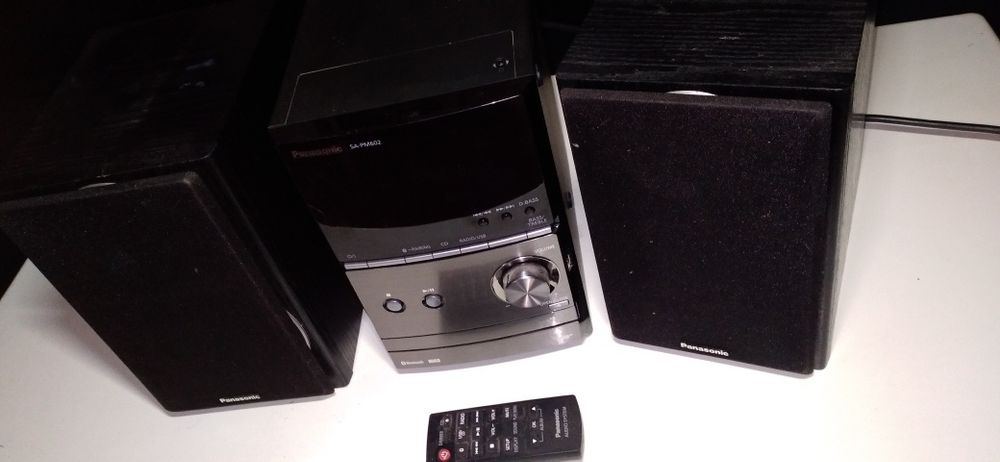 Wieża Panasonic SA- PM602 , bluetooth,  dab+