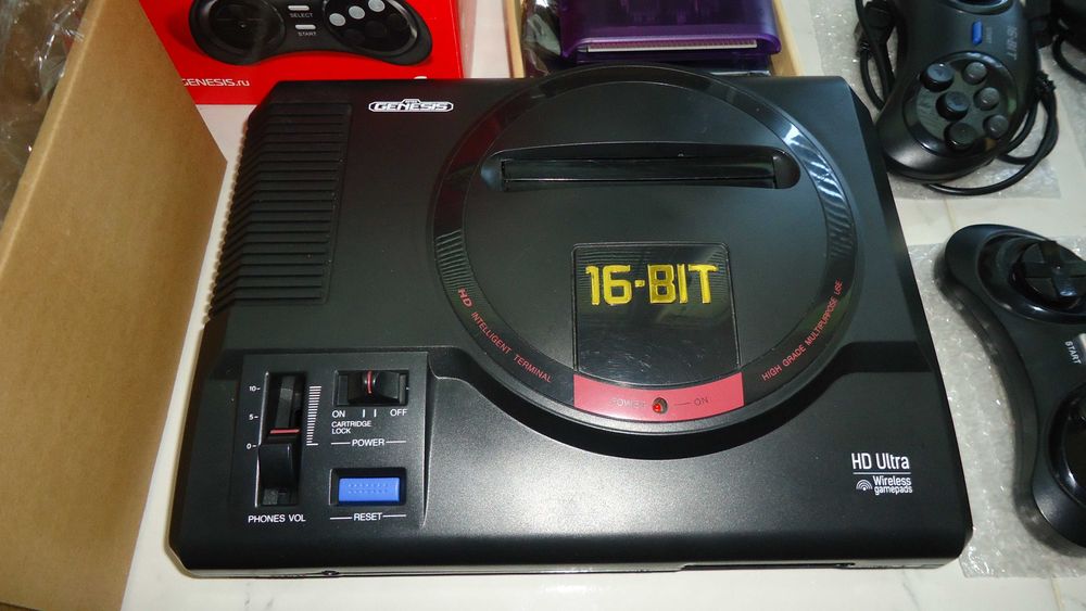Sega (Retro Genesis) + флеш-картридж