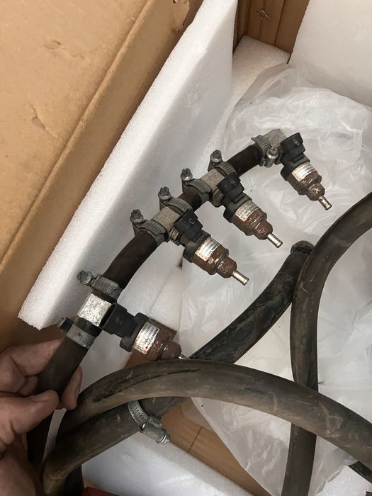 ГБО газ 4 поколение б/у с балоном под днище