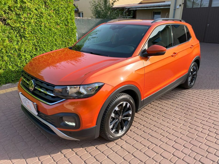 Volkswagen T-Cross LIFE 1.0 TSI 110 KM Salon Polska I wł. Pełen Serwis FV23% Stan Idealy
