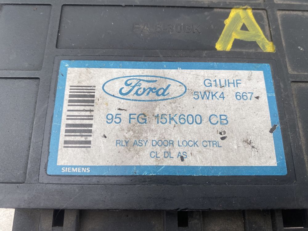 Ford Escort Moduł Sterownik Zamka Centralnego Immobilizer
