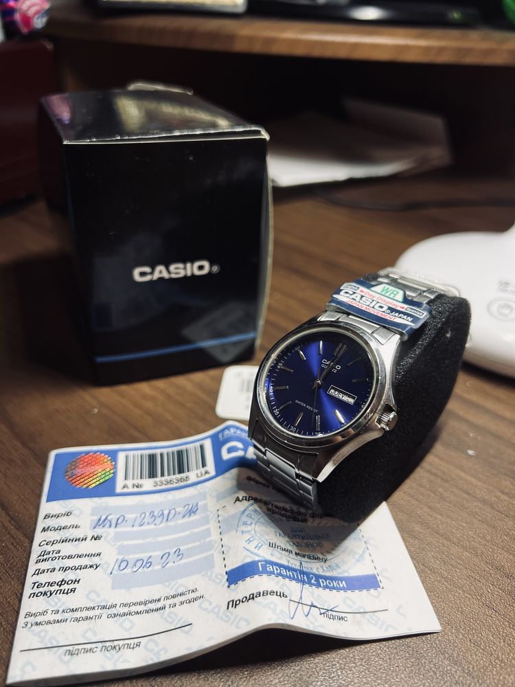 Casio MTP-1239D-2AVEF(оригінал) на гарантії !