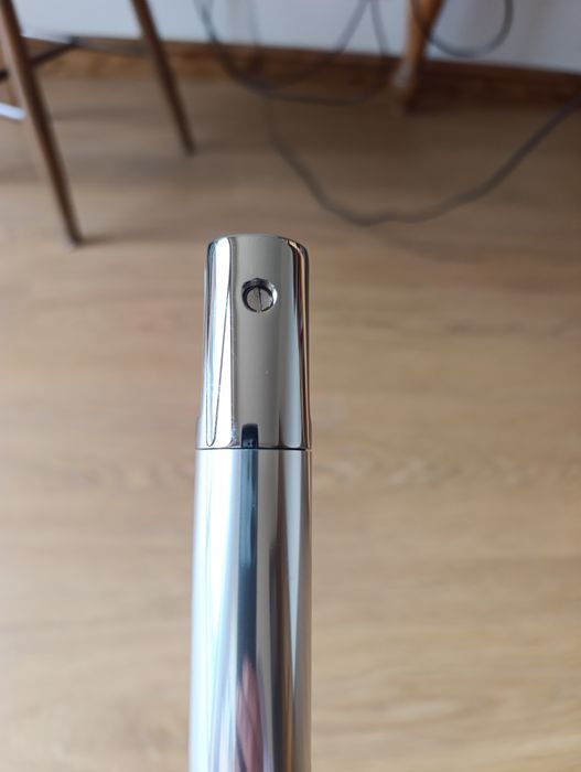 SanSwiss Wspornik pionowy do sufitu dla ścianki prysznicowej