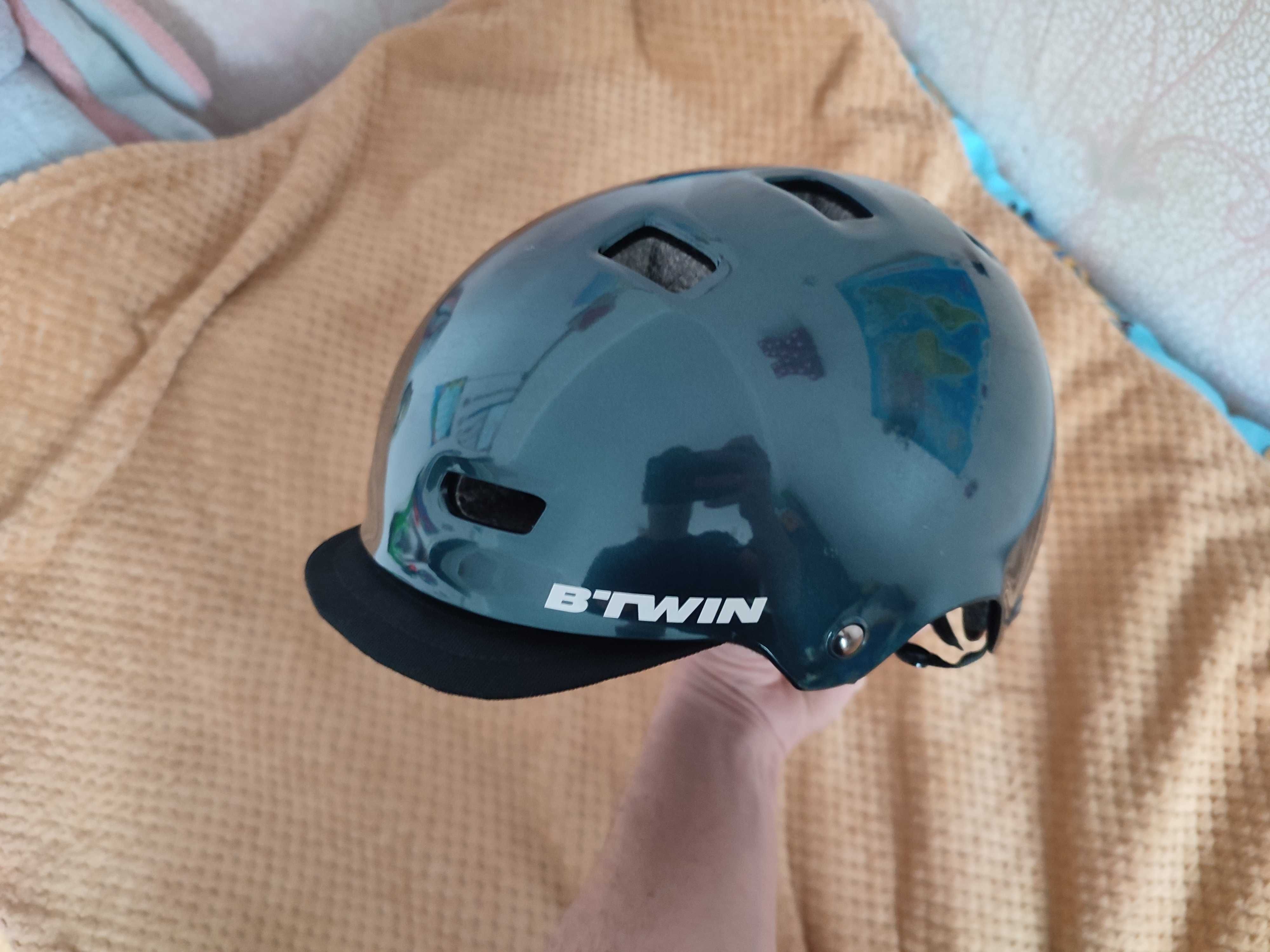 Шлем BTWIN 500, Размер М, 55-59 см для велосипеда, самоката