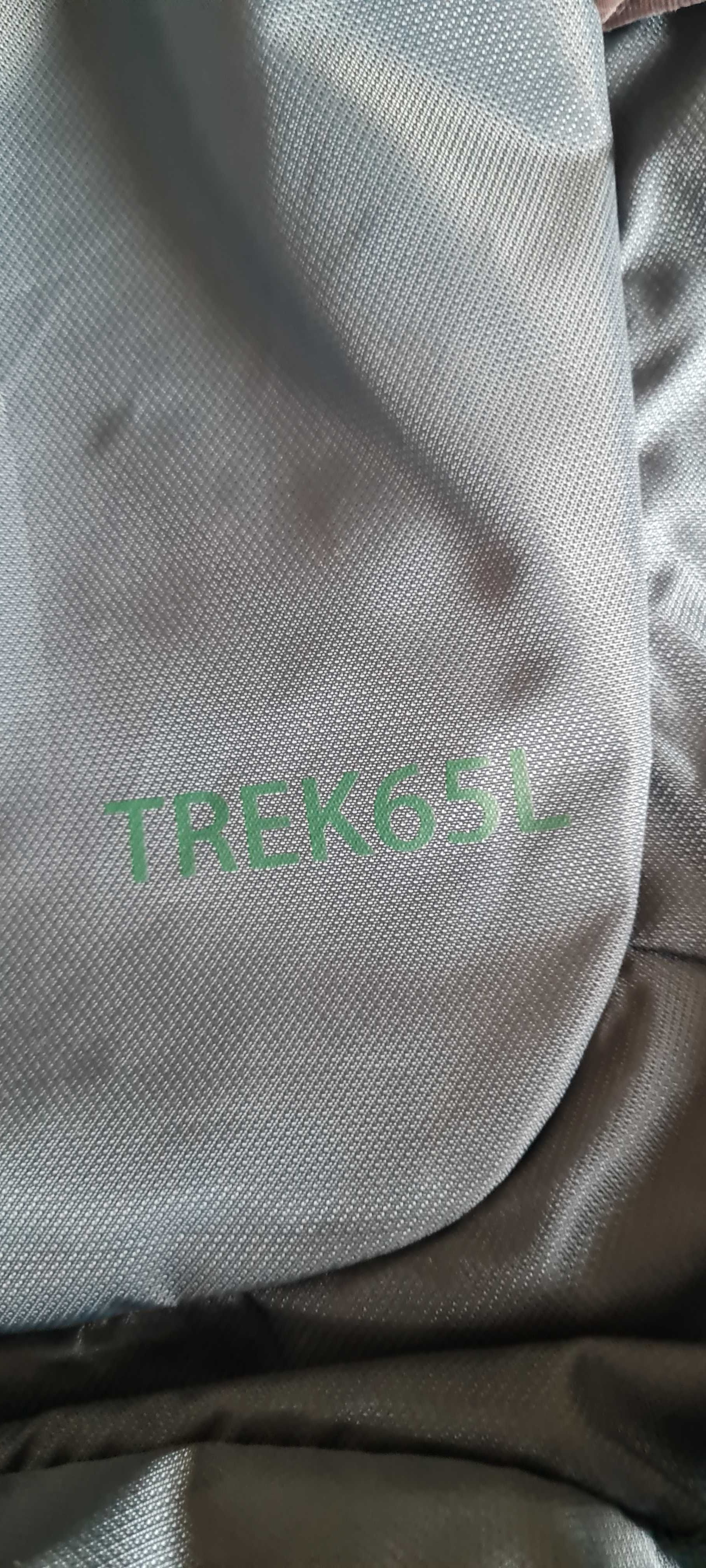 Plecak trekkingowy duży,pojemn.65 litrów,jak nowy,tanio,okazja!