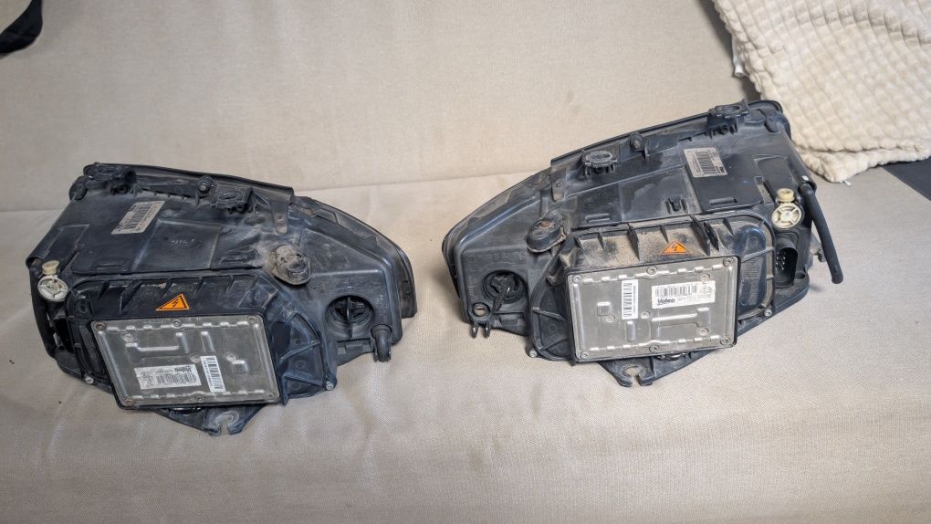 Lampy przednie bixenon audi a4 b6 zabezpieczone ppf.