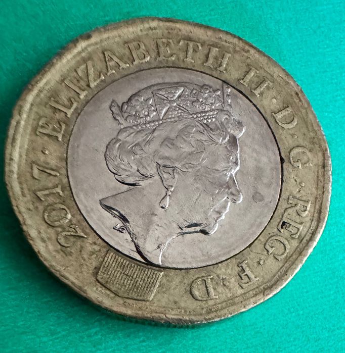 Moeda Inglesa ONE POUND