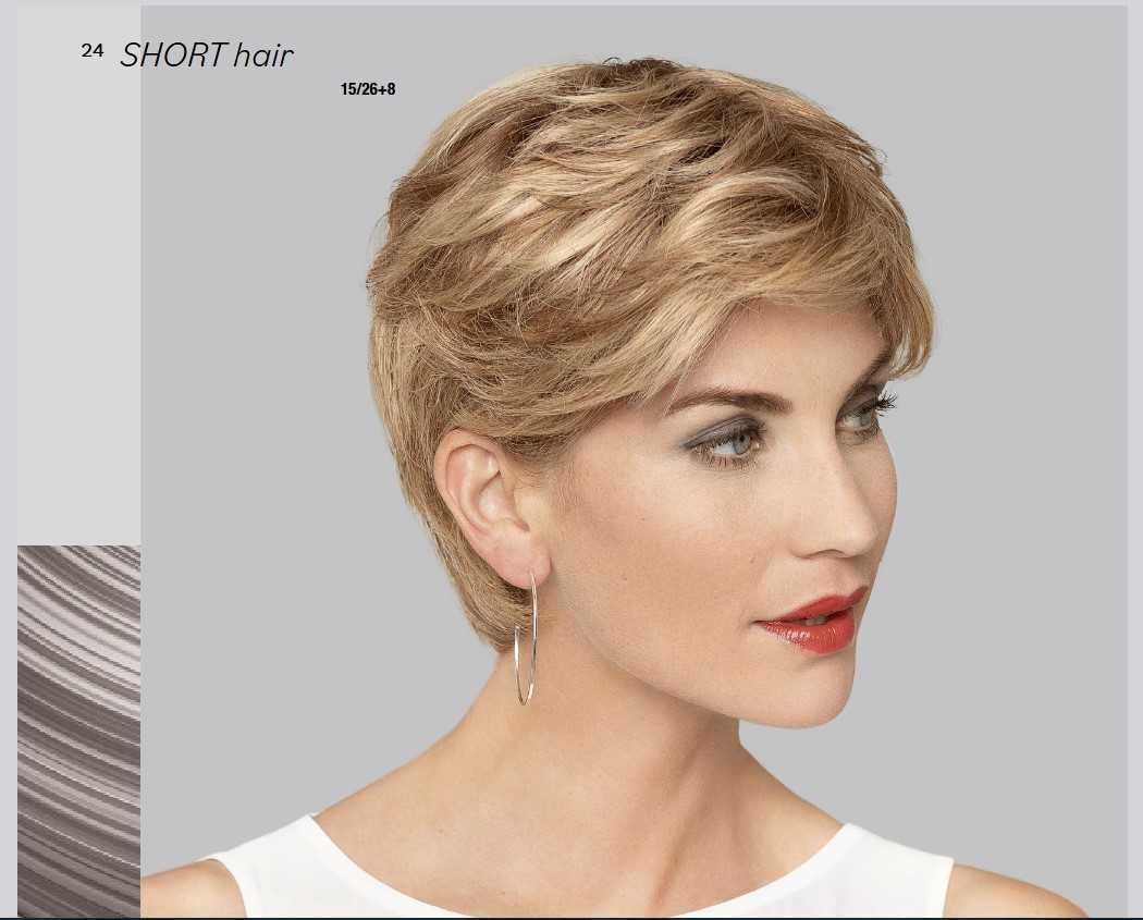 Peruka naturalna Tiffany , Gisela  lace front -Nessaja luxe Wig shop