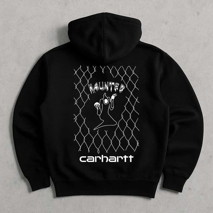 Толстовка Худи CARHARTT - Grim Reaper - XS S M L XL - Кархарт - Cotton