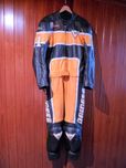 DAINESE r.52 Kombinezon skórzany z protektorami motocyklowy