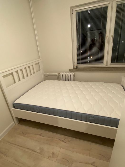 Ikea Hemnes łóżko 120x200 + dno łóżka + materac