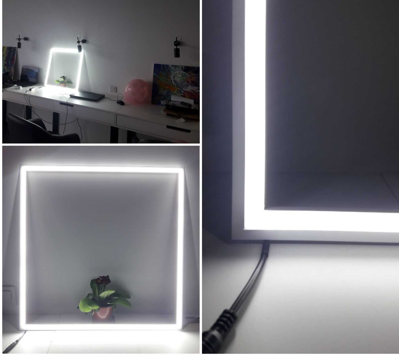 LED панель квадрат Арт рамка світильник 48Вт 6000K/5000К 595×595мм