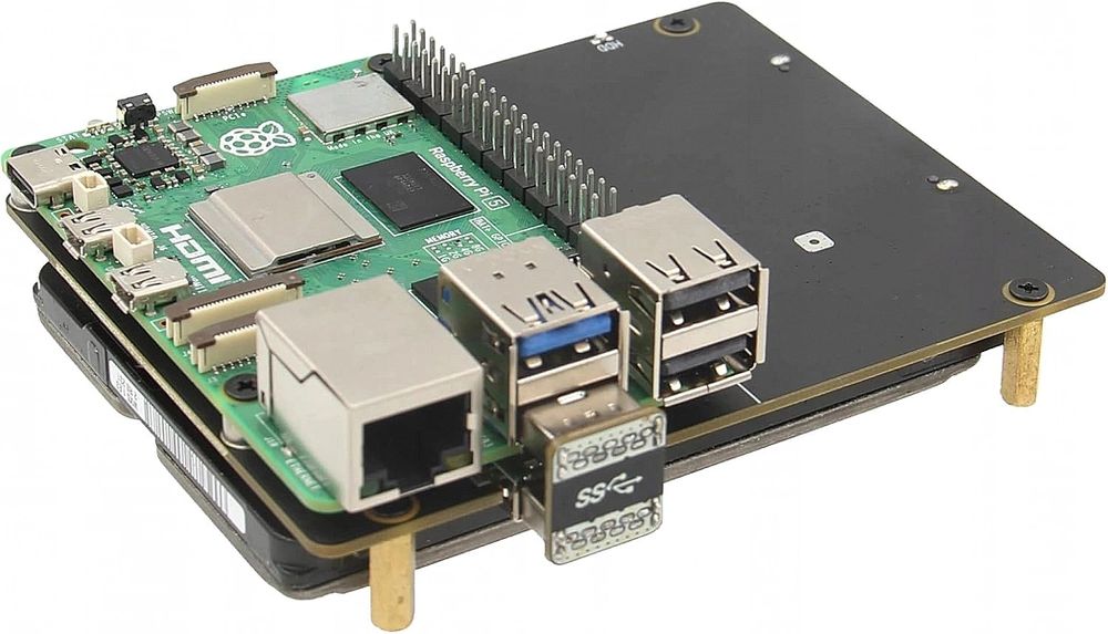 Adapter dysków X1100/2,5" SATA HDD/SSD do Raspberry Pi 5