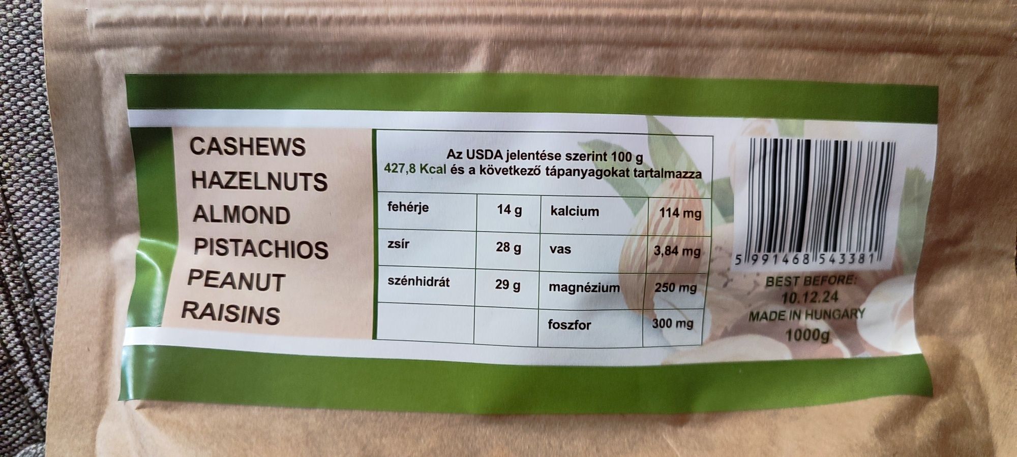 Суміш горішків Super nuts 1 кг