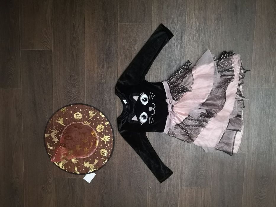 Карнавал маскарад костюм відьма капелюх ковпак хеловін 5 6 років 110