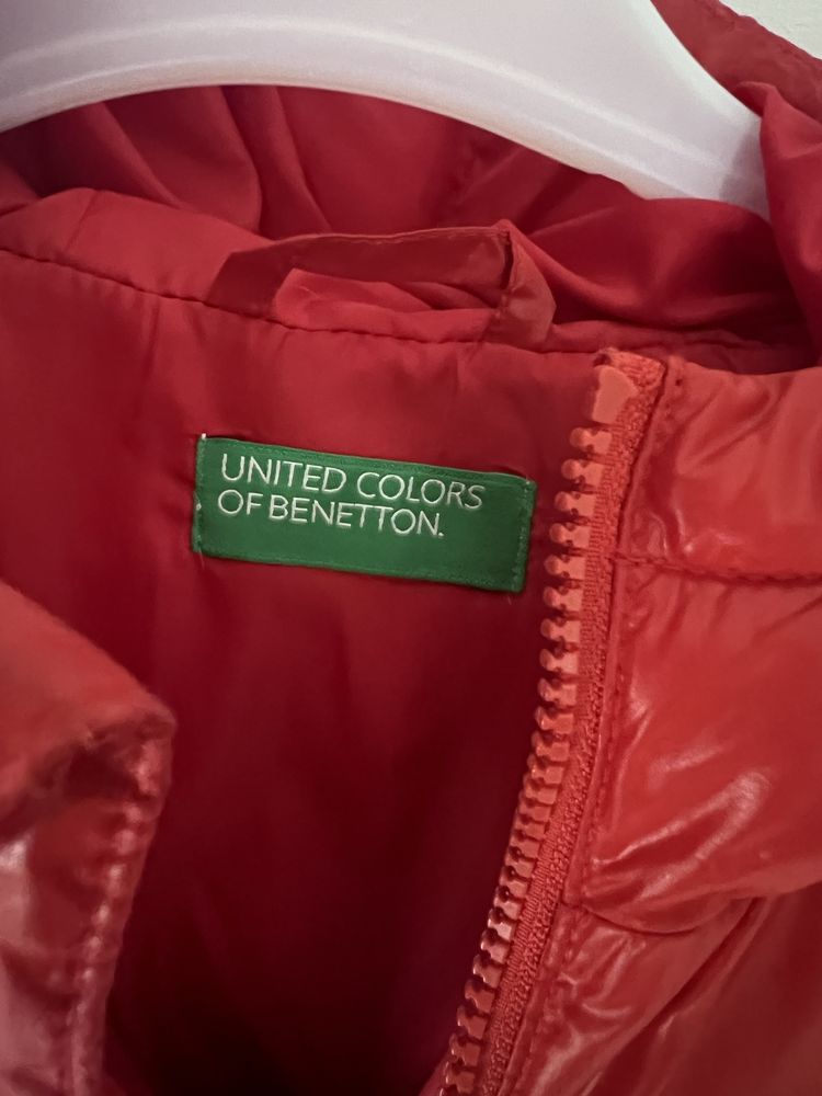 Casaco acolchoado com capuz _ Benetton