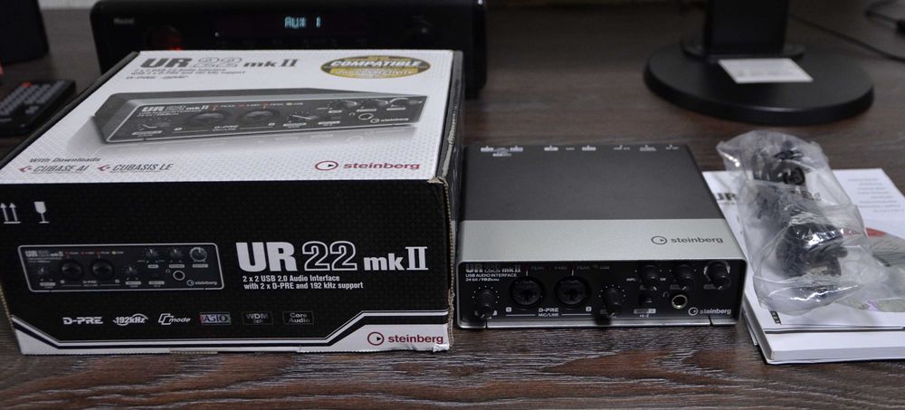 Звуковая карта Аудиоинтерфейс Steinberg UR22 MKII