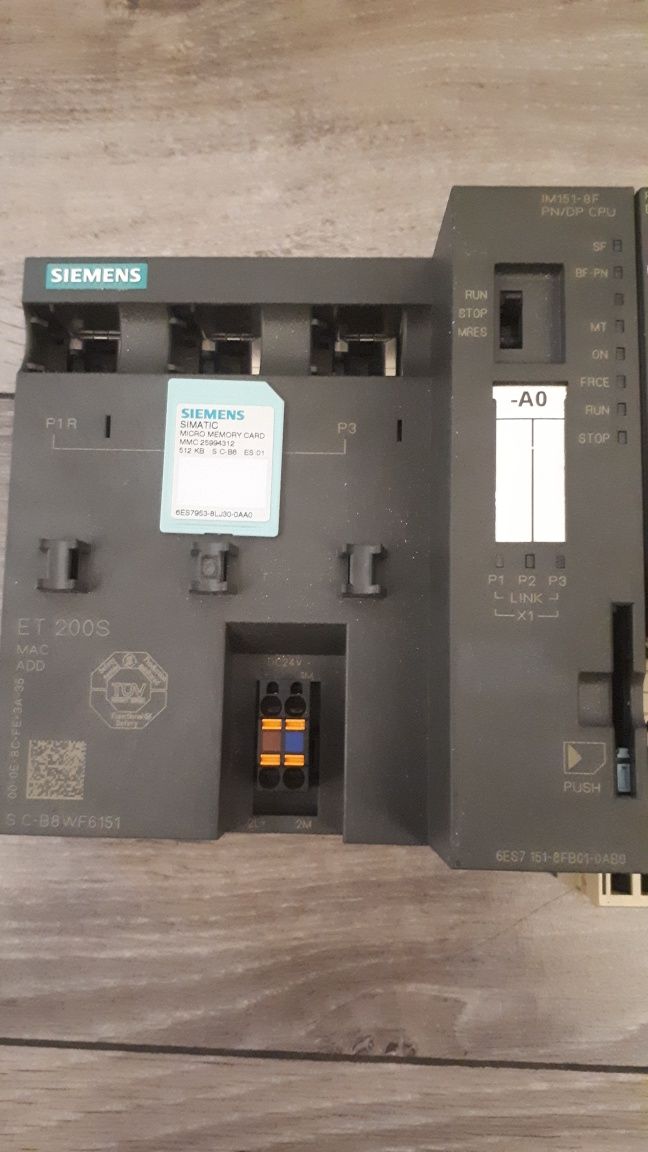 Siemens simatic S7 ET 200S im151-8F  6ES7151-8FB01-0AB0 zestaw