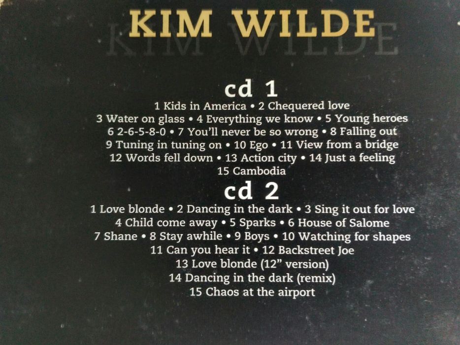 CD's Kim Wilde - 1 e 2