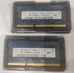 2 Memórias RAM DDR3 ( MacBook) so-dim PC3 1GB + 1GB