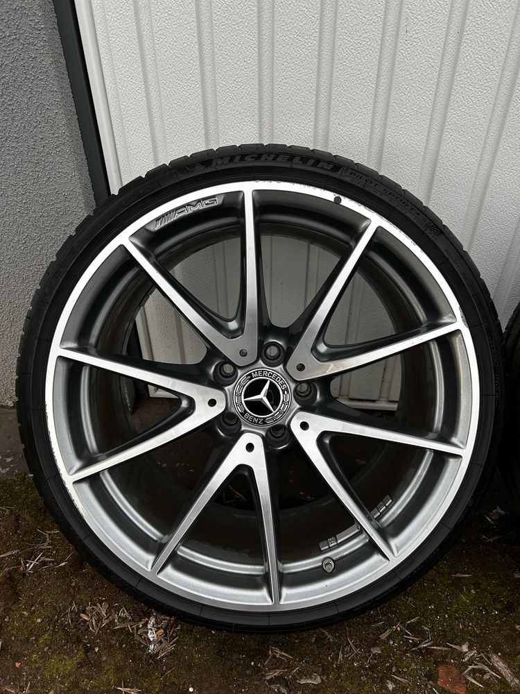 Felgi 5x112 19” 10j i 9,5j Mercedes C63 E63 + opony Michelin PS4s