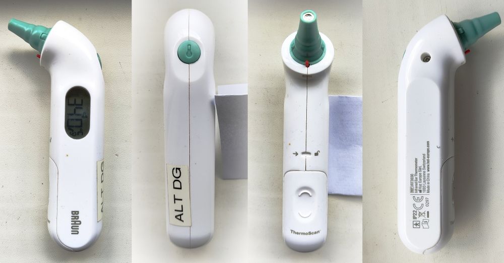 Інфрачервоні термометри - Braund, Benetech, Microlife.