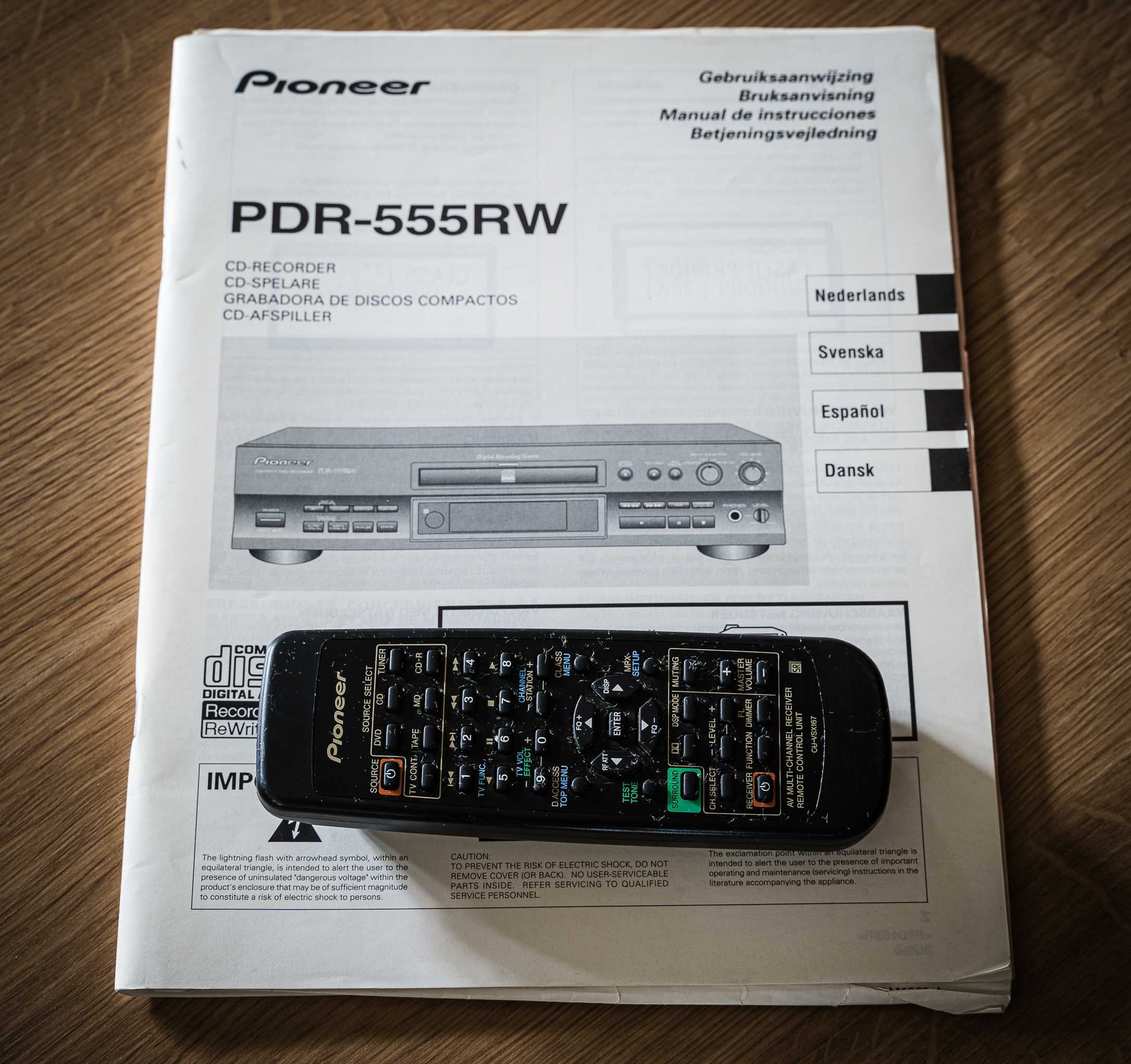 Pioneer PDR-555RW