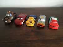 Cars Auta zestaw metalowych samochodów szt. 5, duże 10 cm