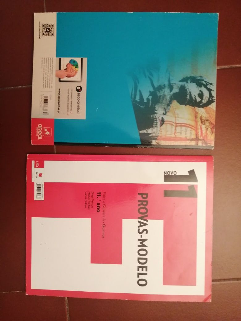 Cadernos de atividades 10º e 11º ano, Mat, FQ, Biol, Português