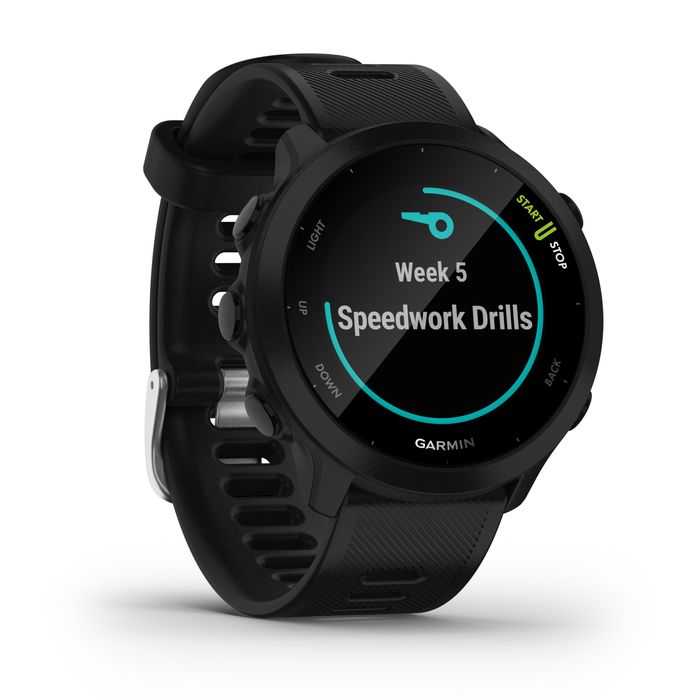 Smartwatch GPS Garmin Forerunner 55 Preto