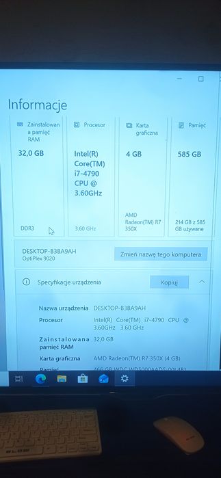 DELL 32Gb ram, 3,60MHz + DODATKI