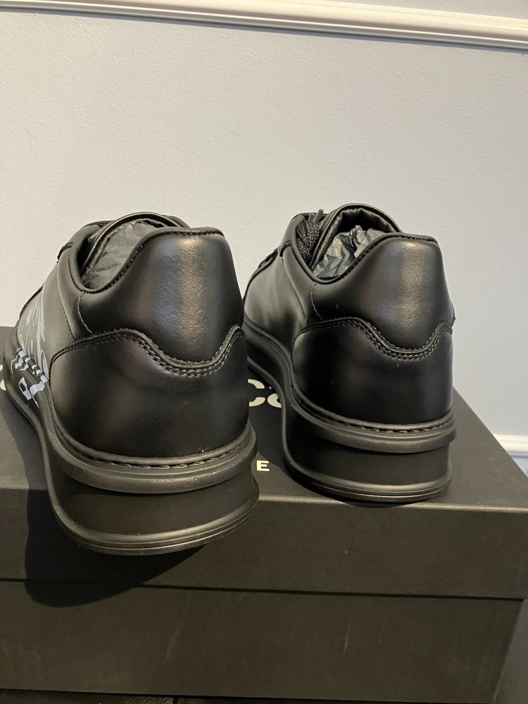 Roberto Cavalli markowe włoskie sneakersy buty efektene Nowe roz.41