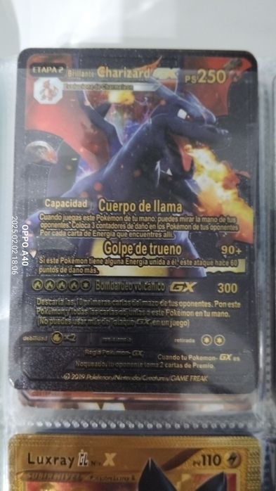 Carta de pokemon Charizard