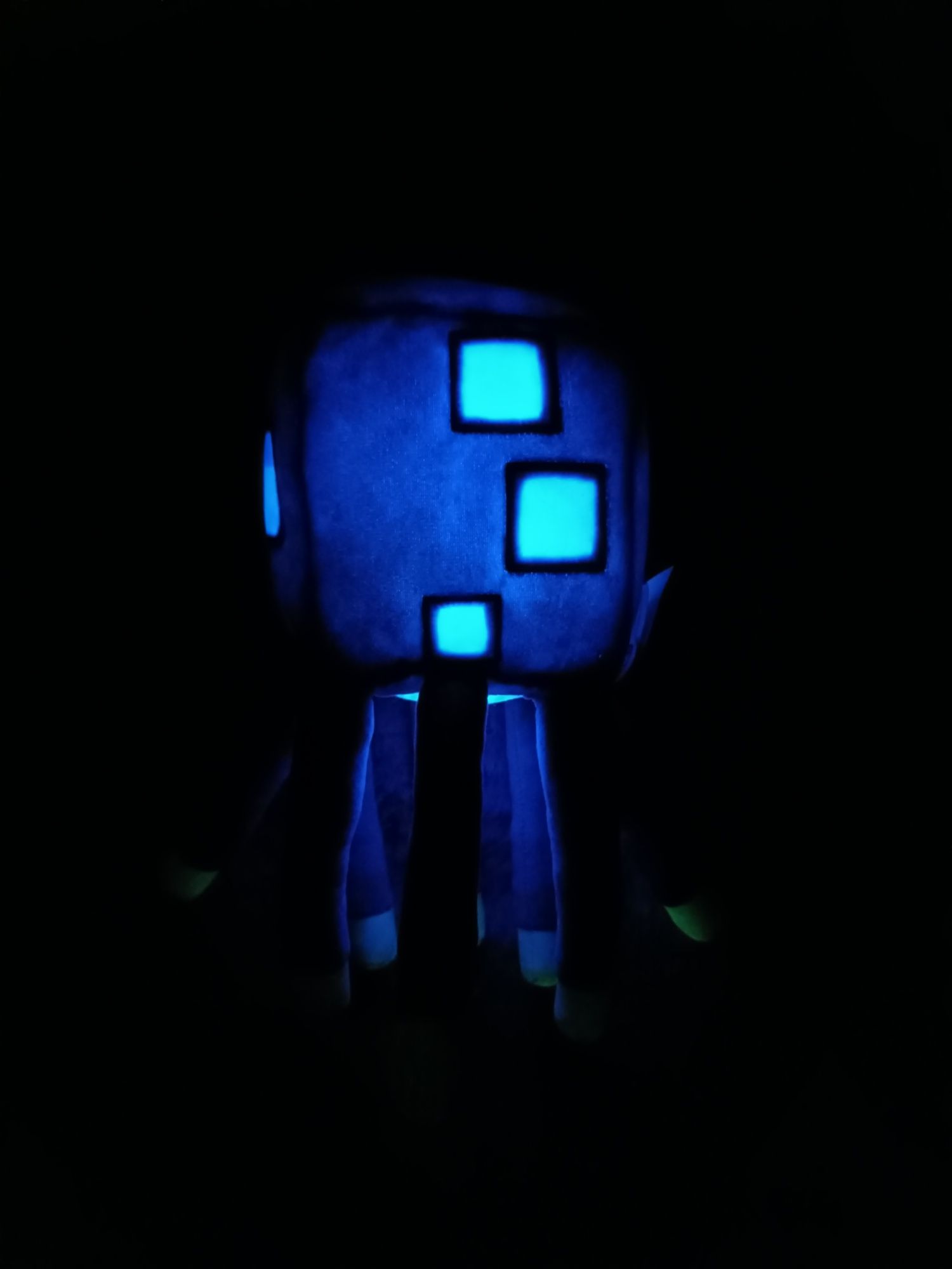 Mattel Minecraft Squid Ośmiornica Kałamarnica świecąca z dźwiękiem