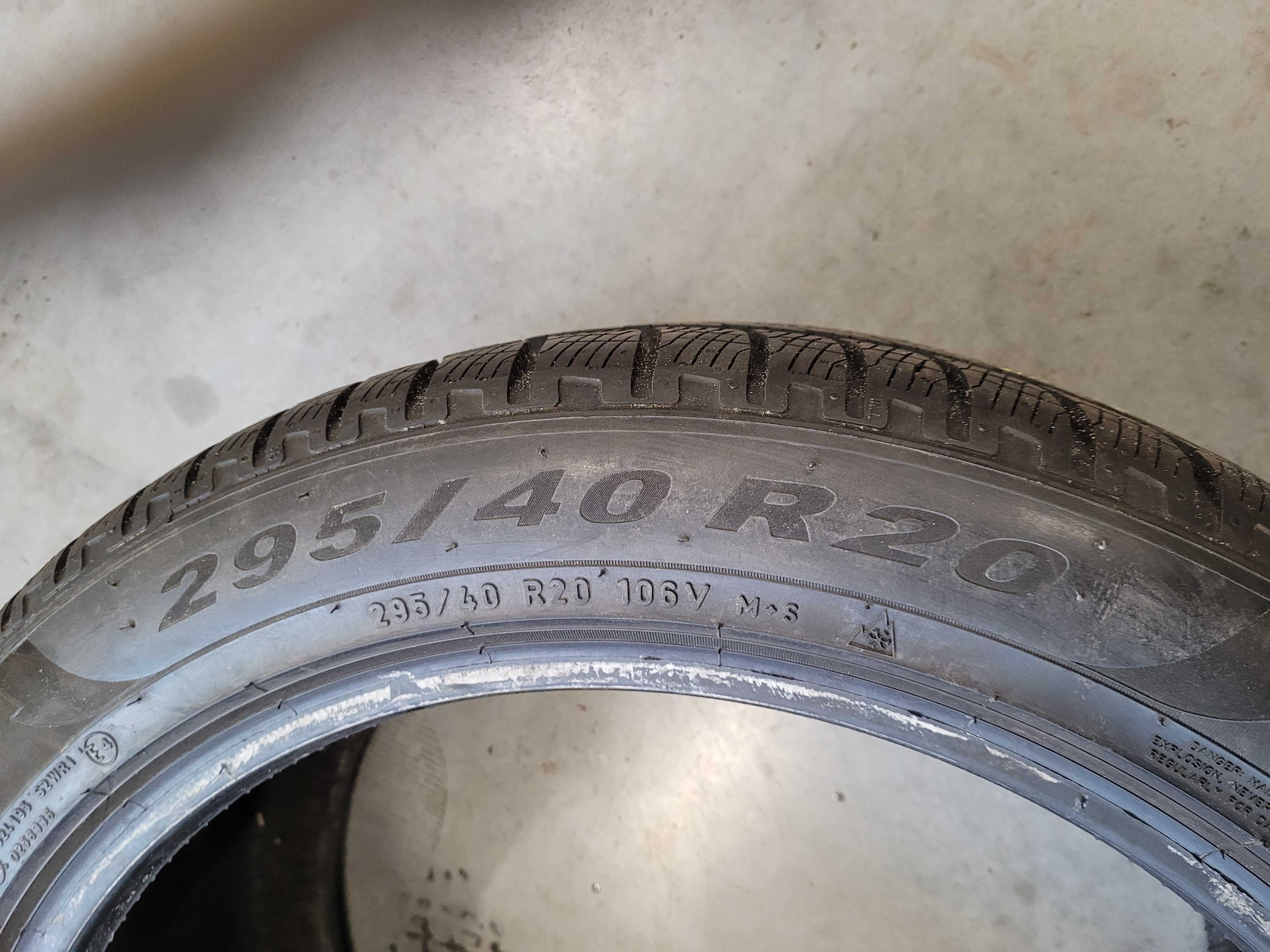Opony (2szt) Pirelli 295/40 R 20
