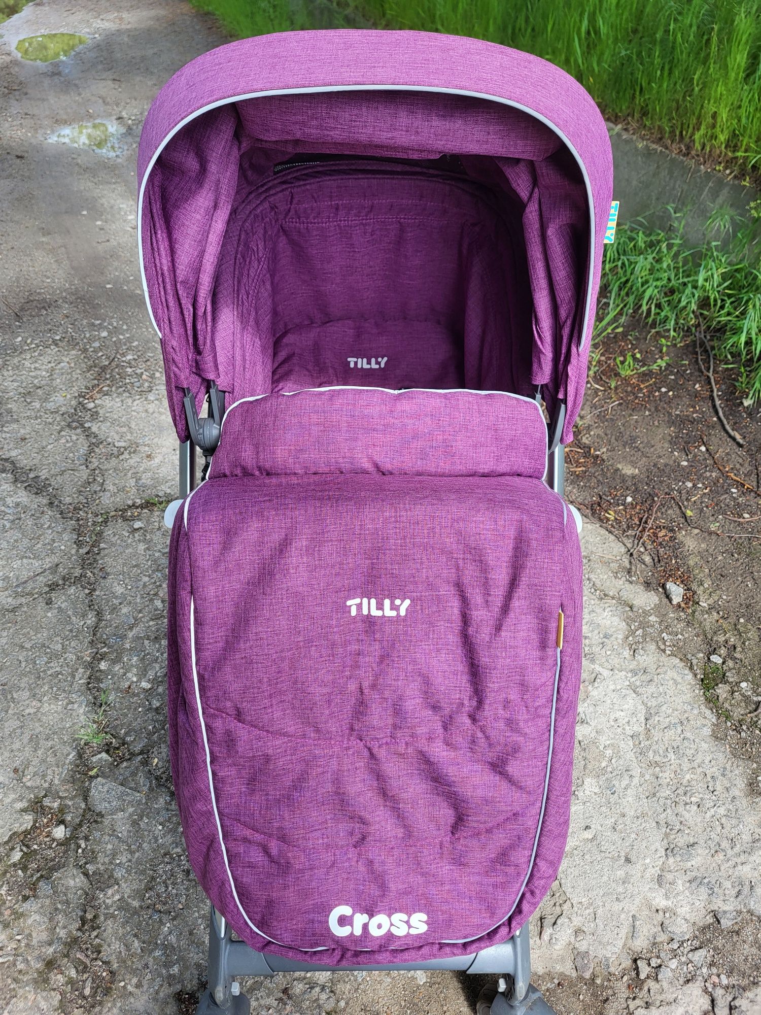 Візок прогулянковий TILLY Cross Purple