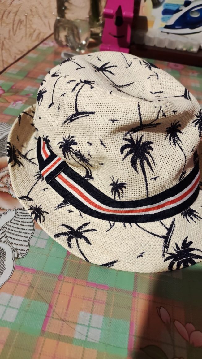 Летняя соломенная шляпа детская H&M капелюх панама