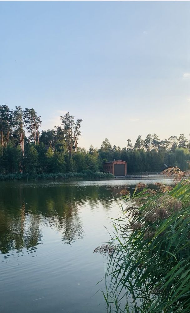 Будинок біля річки (другий від води). Таценки - Українка.