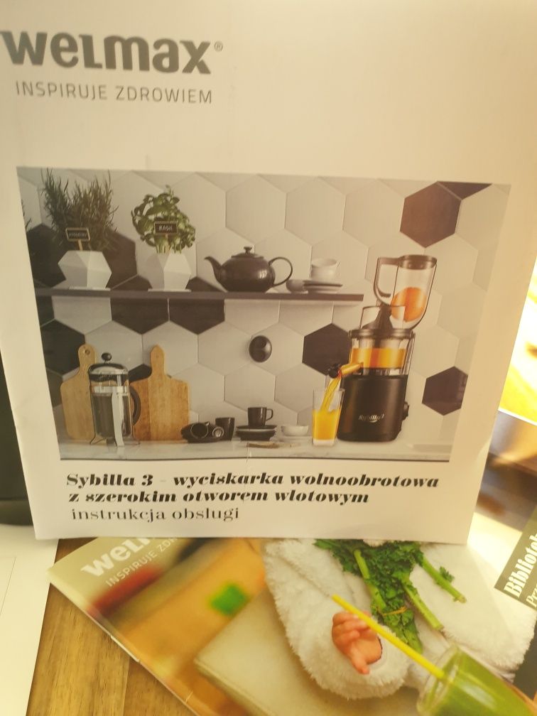 Wyciskarka wolnoobrotowa Sybilla 3 Welmax