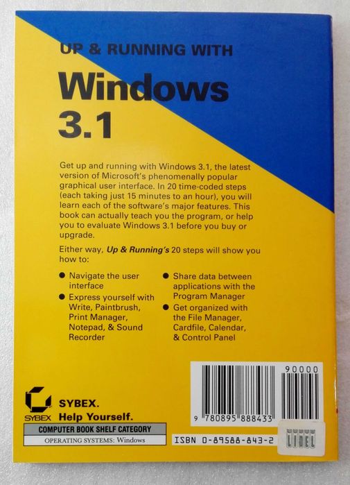 Livro Up & Running with Windows 3.1