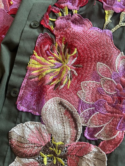 Khaki zielona koszula storczyk rozmiar L