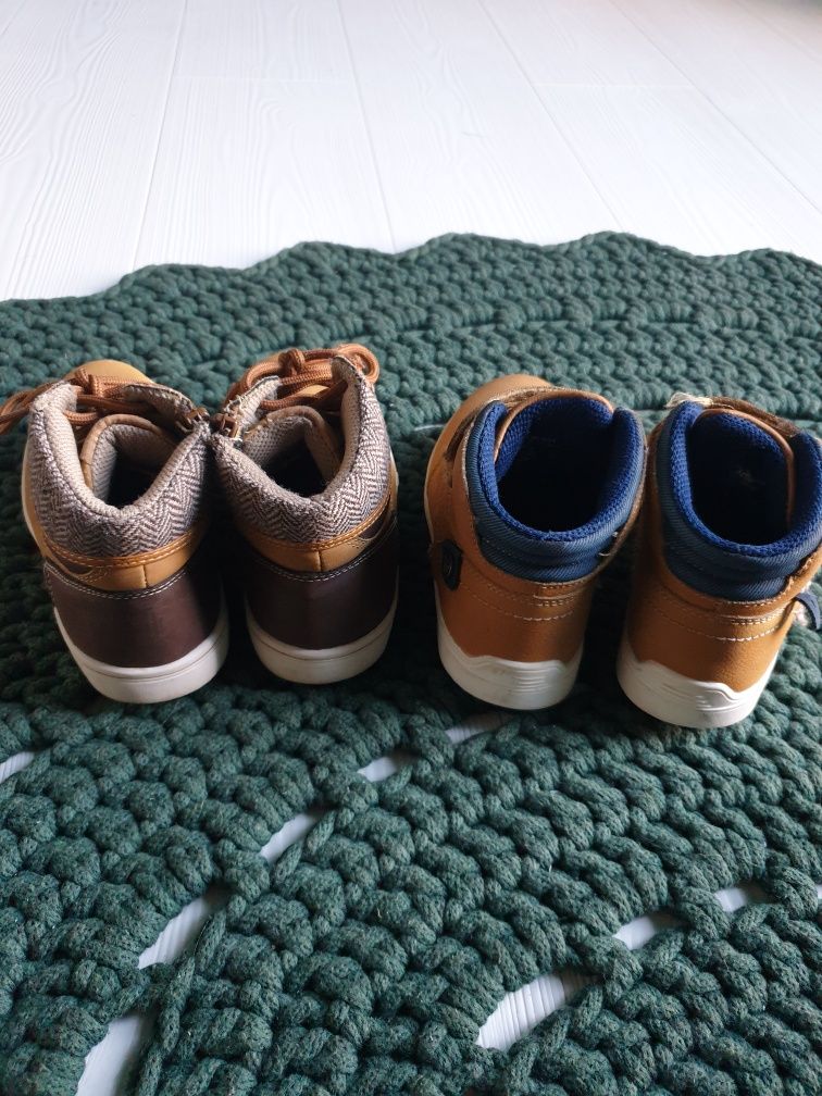 Buty trzewiczki dla bliźniaków