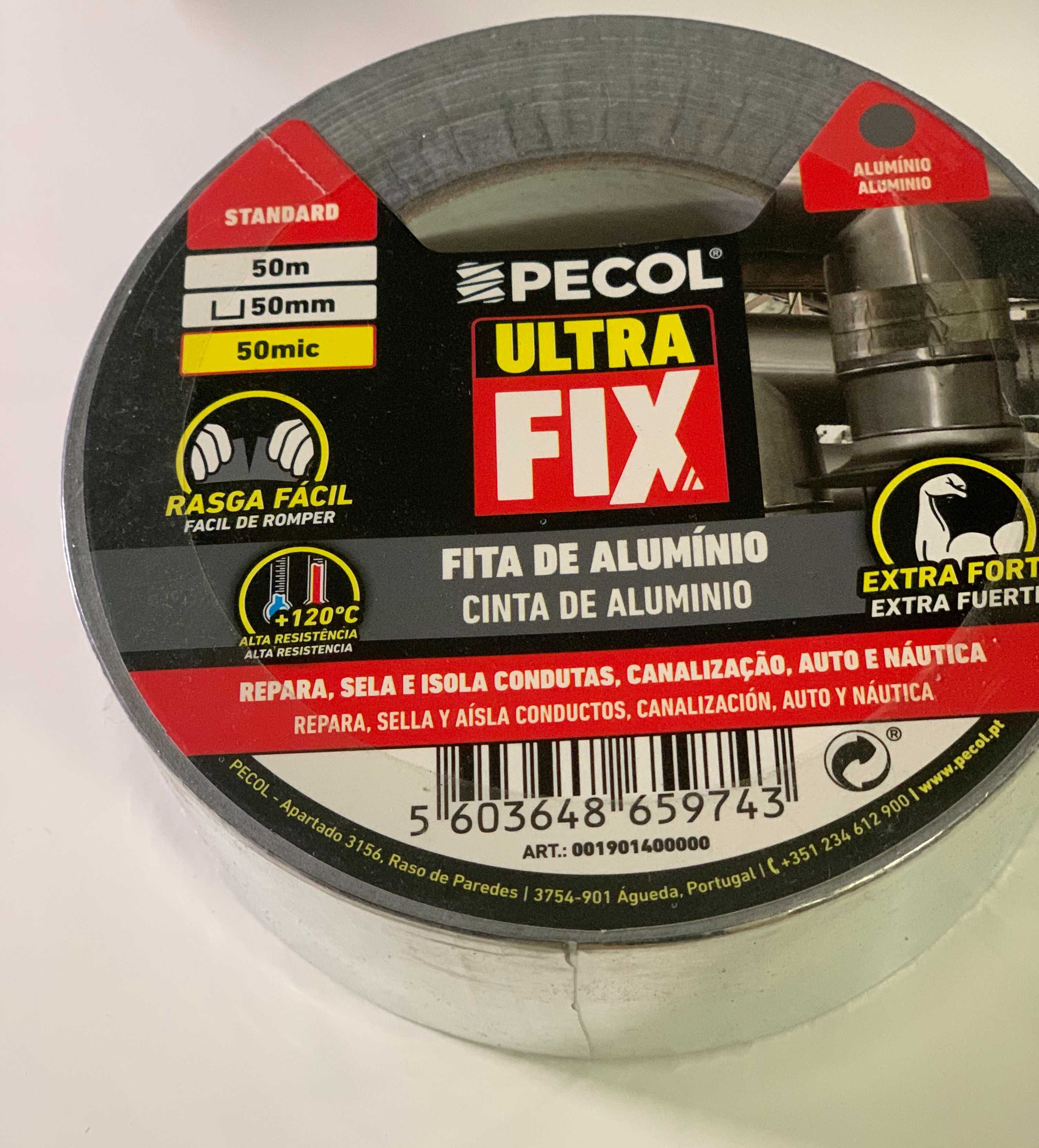 Fita Aluminio 50MTS *50MM