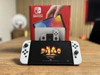 Nintendo Switch OLED 26 gier Gwarancja Futerał Oryginalny