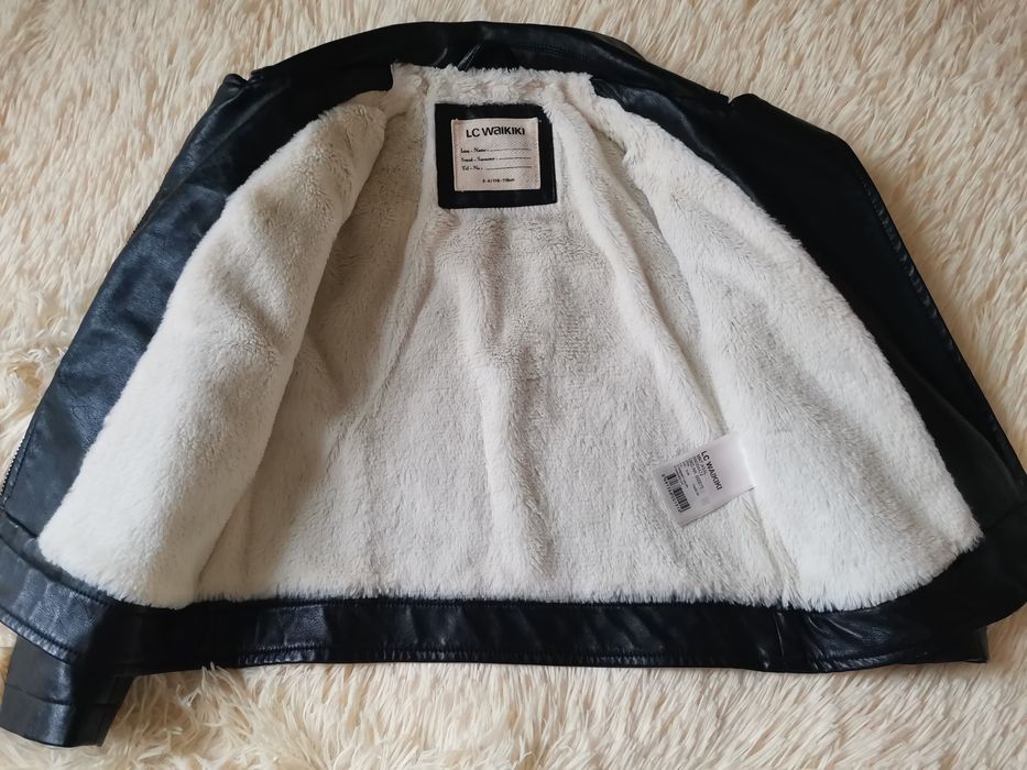 Дитяча шкіряна куртка